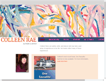 Tablet Screenshot of colleenraenovels.com